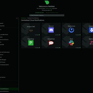 Benachrichtigungen kann Netdata auch per Discord oder Slack zustellen.(Bild:  Joos - Netdata Inc.)