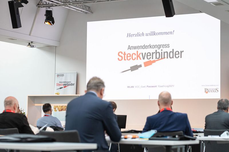 Steckverbinder: Impressionen vom 15. Anwenderkongress Steckverbinder im Würzburger VCC 2021. (Bild: VCG/Stefan Bausewein)
