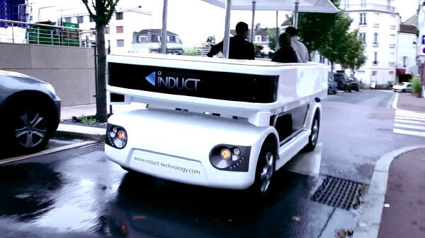 Einen solchen fahrerlosen Shuttlebus von Induct Technologies wollen Forscher der Nanyang Technological University nun in Singapur in Bertrieb nehmen (Foto: Induct Technology)