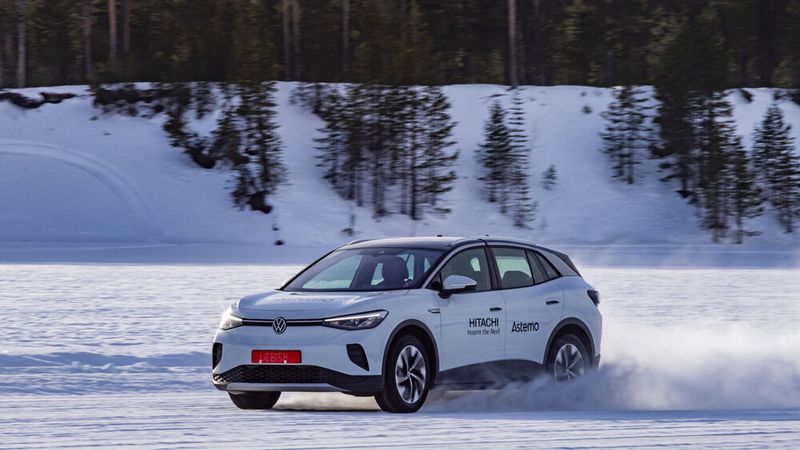 Ab 2028 soll die sogenannte smarte Bremse in Serie gehen. (Bild: Hitachi Astemo)