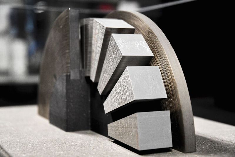 Electrical steel components rotor and stator segments in the axial flux motor (Image:SWD AG)