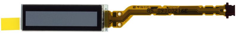 Sharp’s Memory LCDs are available in a number of different sizes and resolutions (0.99”, 1.17”, 1.28”, and 2.7”) (Image source: Sharp)