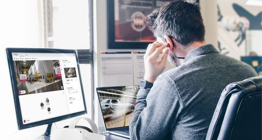 (Do-It-Yourself-Virtual-Reality-Plattformen ermöglichen die Integration der bestehenden BIM und 3D-Modelle in einfache 3DoF-Anwendungen. Bild: VRdirect)