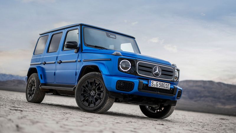 Mercedes hat die G-Klasse elektrifiziert. (Bild: Mercedes-Benz)
