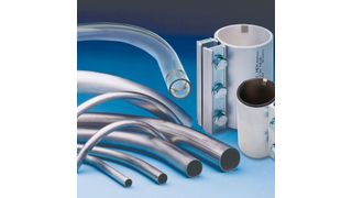 Für die Förderung von hoch abrasivem Material bietet HS-Umformtechnik auch hochverschleißfeste HVA-Niro Edelstahl-Rohrbögen. (Bild: HS-Umformtechnik)