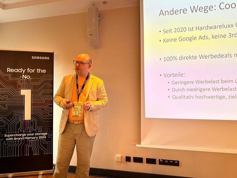 Dennis Bode (Hardwareluxx) geht mit seinem Team gerne andere Wege. (Bild: Vogel IT-Medien GmbH)