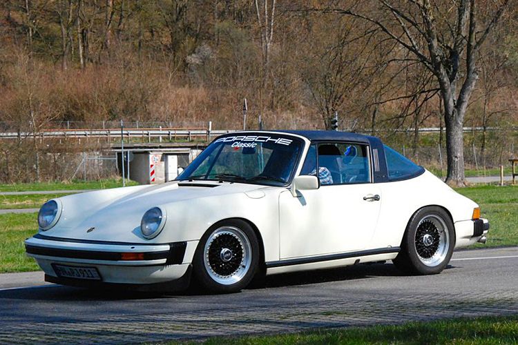 Der Gewinner des Startplatzes von »Automobil Industrie«, Peter Heidecke von AmotIQ Automotive, trat mit einem Porsche 911 Targa, Baujahr 1985, an. (Foto von einer anderen Veranstaltung) (Foto: Peter Heidecke)