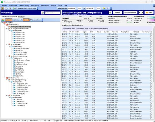 (Mit dem neuen modularen System Zeiterfassung 2022 lassen sich die Arbeitszeiten von Mitarbeiternflexibel und rechtskonform erfassen und dokumentieren. Bildquelle: Weise Software)