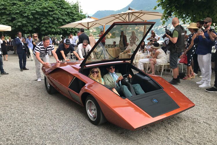 Ein Lancia Stratos Zero von 1970. (Bild: sp-x)