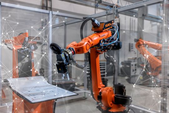 Kuka hat kürzlich den neuen Geschäftsbereich Kuka Digital ins Leben gerufen. Um sich noch mehr Marktchancen zu sichern, geht man nun eine Kooperation mit dem Softwarespezialisten Noux Node ein. Hier die Detaiils ...(Bild:  Kuka)