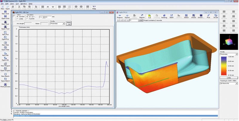 Darstellung eines mit T-SIM optimierten Stempels. Die optimierten Daten können direkt in eine CAD-Software übernommen werden. (Bild: Simpatec)
