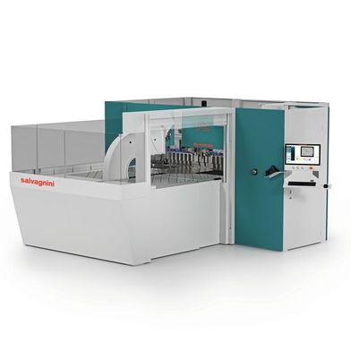 Die Abkantlösung der P2-Baureihe soll durch automatisierte Abläufe, hohe Präzision und flexible Einsatzmöglichkeiten eine effiziente Blechbearbeitung ermöglichen. (Bild: Salvagnini)