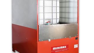 Geschlossene  Brandschutzwanne  (Bild: Minimax)