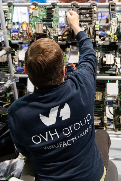 98 Prozent der Server-Farmen nutzen das von OVH selbst entwickelte System der direkten Wasserkühlung.  (OVH )
