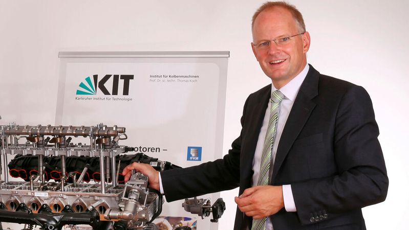 Prof. Thomas Koch leitet seit 2013 das Institut für Kolbenmaschinen am Karlsruher Institut für Technologie. (Bild:  KIT)