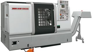 Bild 1: Eine stromsparende Steuerung und Hydraulik verringert den Stromverbrauch der NLX-Drehmaschinen um 20%. (Archiv: Vogel Business Media)