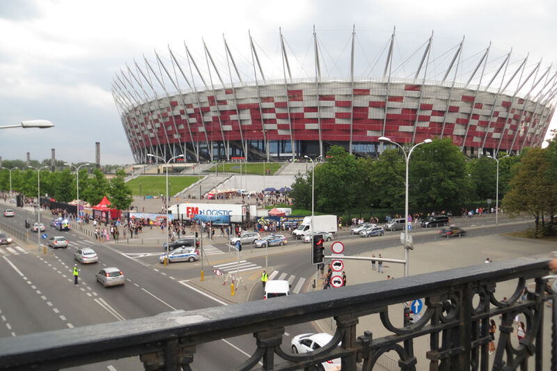 Das AC/DC-Konzert fand im PGE Narodowy Nationalstadion, Warschau, statt. (Bild: Action EU)
