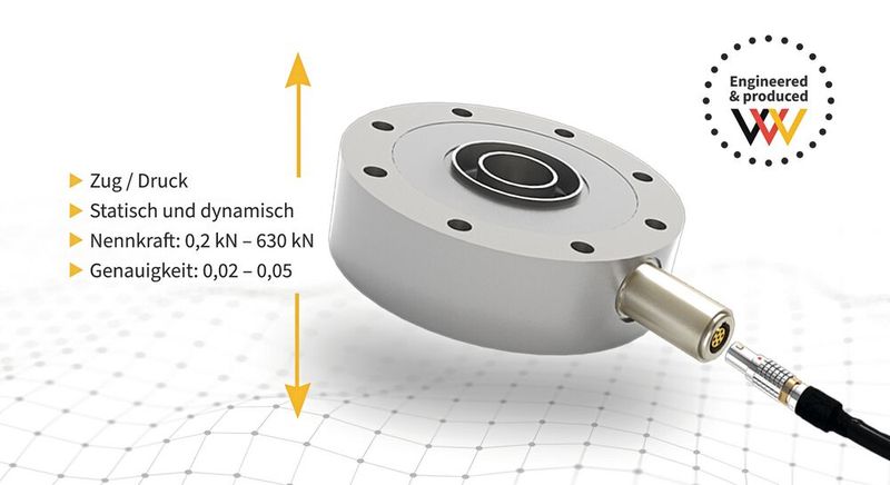 Bestseller: Die GTM-Kraftaufnehmer der Serie K sind seit Jahrzehnten im Programm, sie überzeugen durch lange Lebensdauer und hohe technische Performance. (Bild: GTM GmbH)