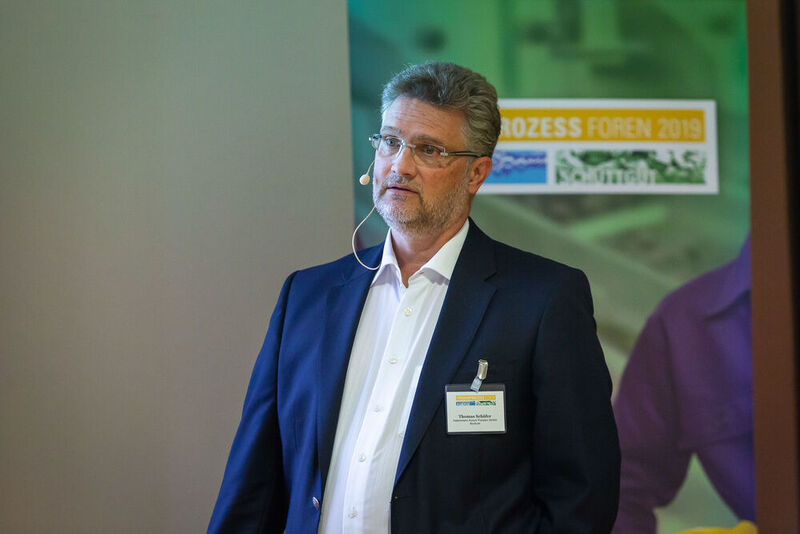 Impressionen der Förderprozessforen 2019: Beim Pumpen- und Schüttgut-Forum diskutieren Experten an zwei Tagen über Probleme bei Förderprozessen. Dabei steht der praxisorientierte Austausch und die gemeinsame Lösungsfindung im Vordergrund des Netzwerktreffens der Pumpen- und Schüttgut-Community. (Stefan Bausewein / PROCESS)