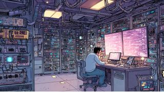 Rsync unter Linux und Unix ist ideal für präzise Dateiübertragung und Systemmigration. Durch inkrementelle Synchronisation werden nur geänderte Dateiteile transferiert, was Netzwerkverkehr und Schreibzugriffe reduziert. (Bild: Midjourney / KI-generiert)