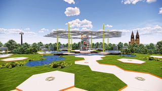 Metaversum für die Industrie: Mit dem iguversum schafft igus eine digitale Welt, die Vertrieb und Engineering auf das Metaverse vorbereitet.  (Bild: igus)