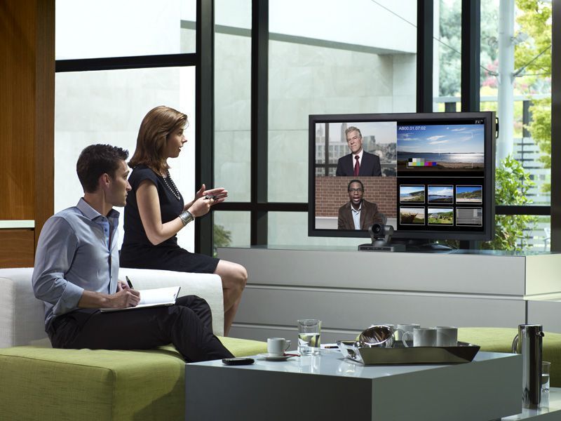 Ein Telepresence-System auf Basis der Vidyo-Software bietet HP noch nicht an. Allerdings zwei verschiedene Ausführungen eines Raum-Systems, Bild. HP (Archiv: Vogel Business Media)