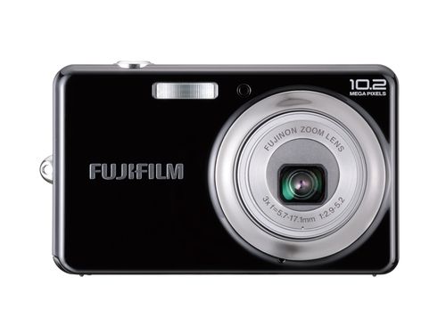 In der Einsteigerklasse sind die beiden Modelle Finepix J27 (im Bild) und J30 von Fujifilm angesiedelt. (Archiv: Vogel Business Media)