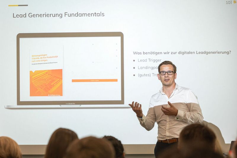 Impressionen vom Lead Management Summit 2022 (Bild: Stefan Bausewein)