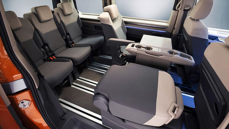 VW verspricht dank dem Schienensystem jede Menge Flexibilität. (Bild: VW)