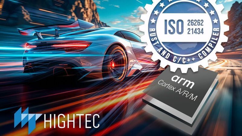 Neue Release der HighTec Rust- und C/C++ Arm-Entwicklungsplattform v10.0.0 beschleunigt die Entwicklung sicherheitsrelevanter Automotive-Software. (Bild: HighTec EDV-Systeme)