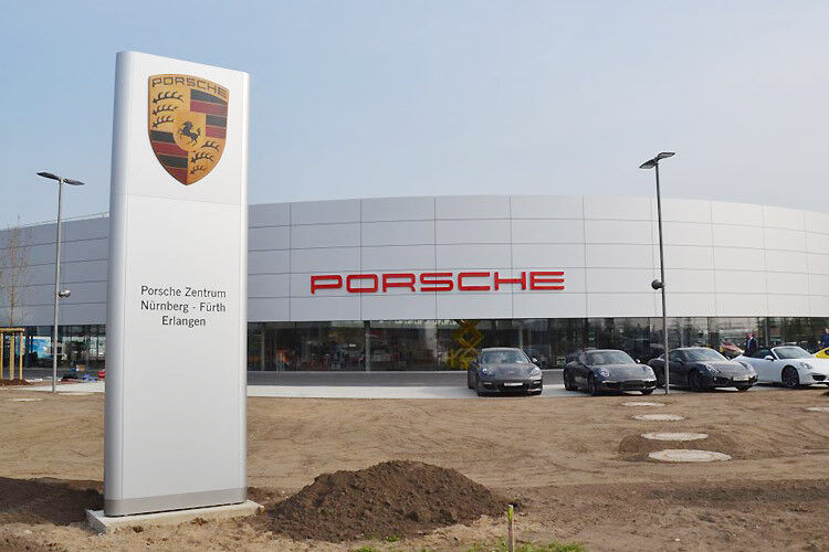 Porsche hat in Nürnberg einen neuen Standort. (Foto: Michel)