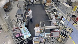 Das Siemens-Messgerätewerk in Berlin setzt neue Maßstäbe für hocheffiziente Produktionsprozesse, andere Unternehmen wollen im Energieeffizienz-Netzwerk dem Beispiel folgen. (Bild: Siemens)