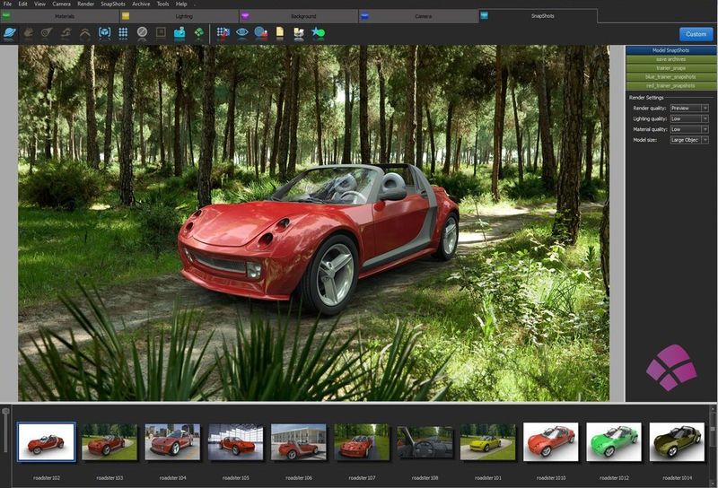 Fotorealistische Präsentationen mit dem ZW3D-Add-On Lightworks Artisan (Bild: encee CAD/CAM-Systeme)