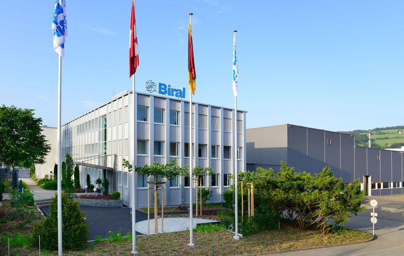 Biral Firmengebäude in Münsingen. (Biral)