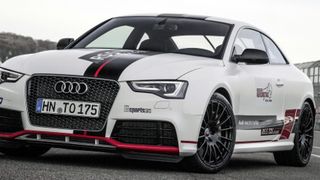 Der Audi RS 5 TDI competition concept ist schnellster Diesel auf dem Sachsenring. (Foto: Audi)