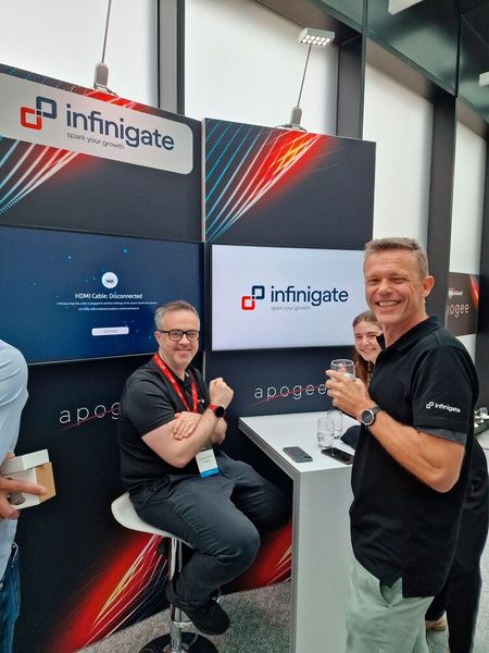 Auch Infinigate war natürlich mit dabei. (Bild: WatchGuard)