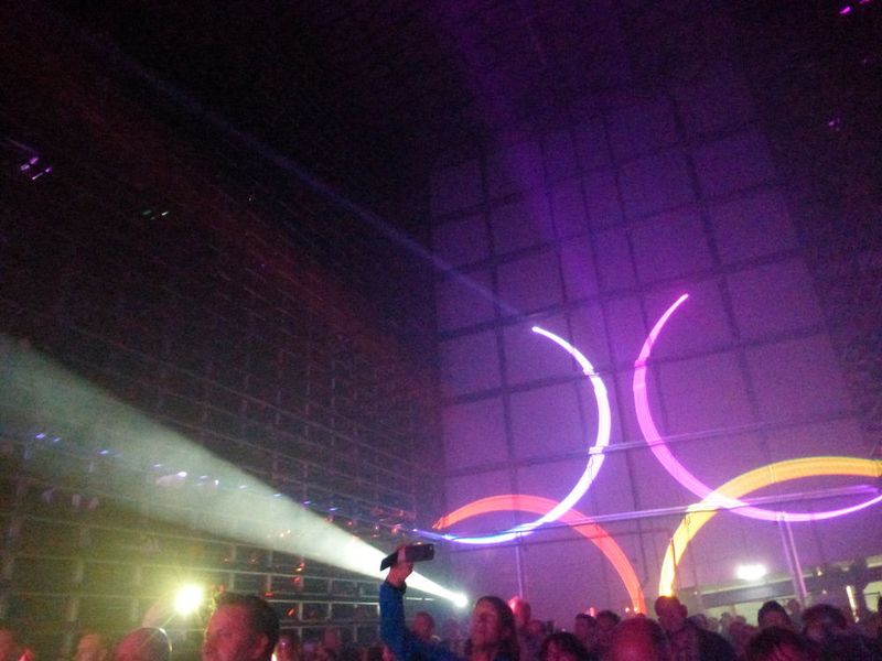 ...lässt das neue Hochregallager bei Schierle erstrahlen... (Finus)