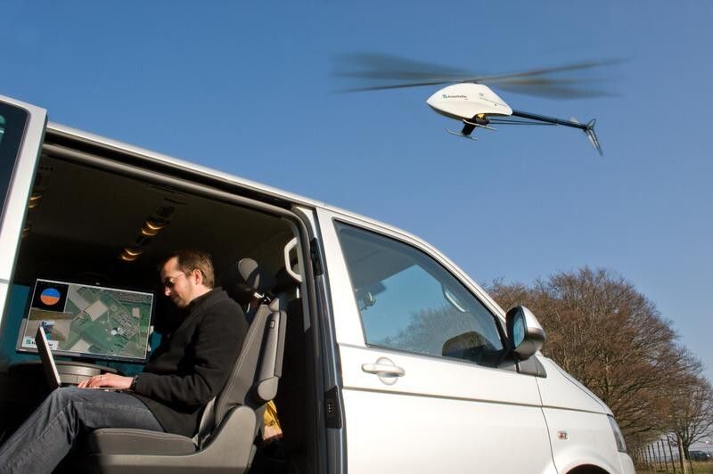 Der Copter der Abteilung SDF des Fraunhofer FKIE (Fraunhofer FKIE)