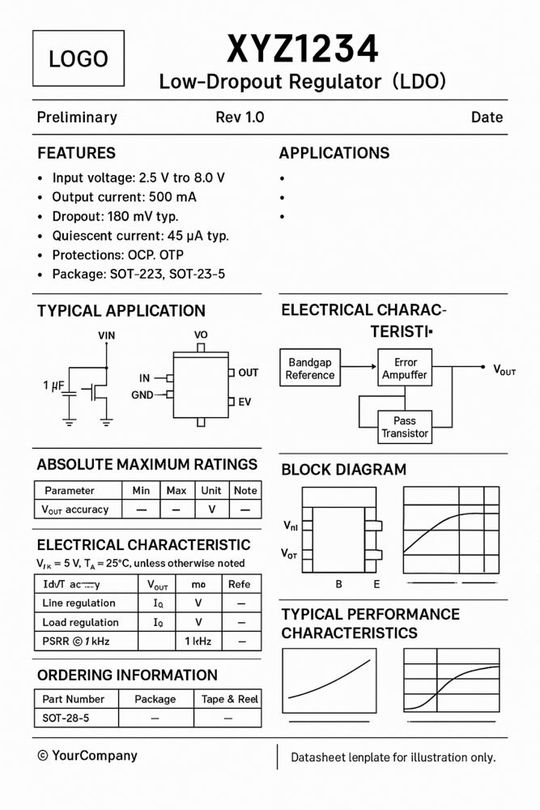 A ChatGPT response, when asked to create a sample datasheet format.(Source:  Venus Kohli)