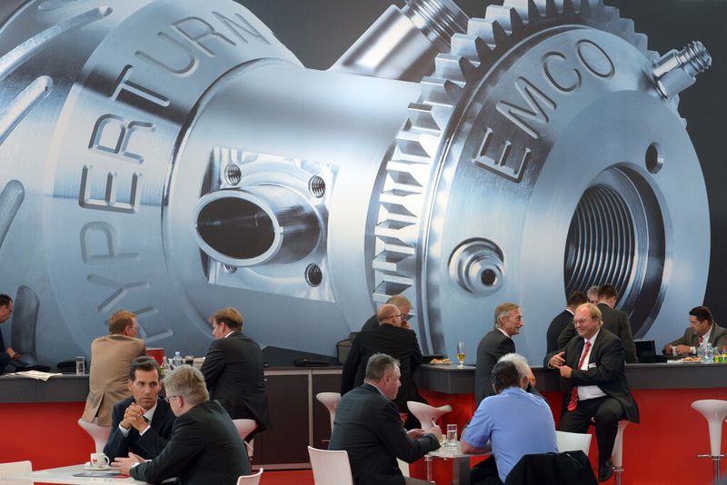 Rückblick: Eindrücke von der EMO Hannover 2013. (Bild: EMO Hannover/Rainer Jensen)