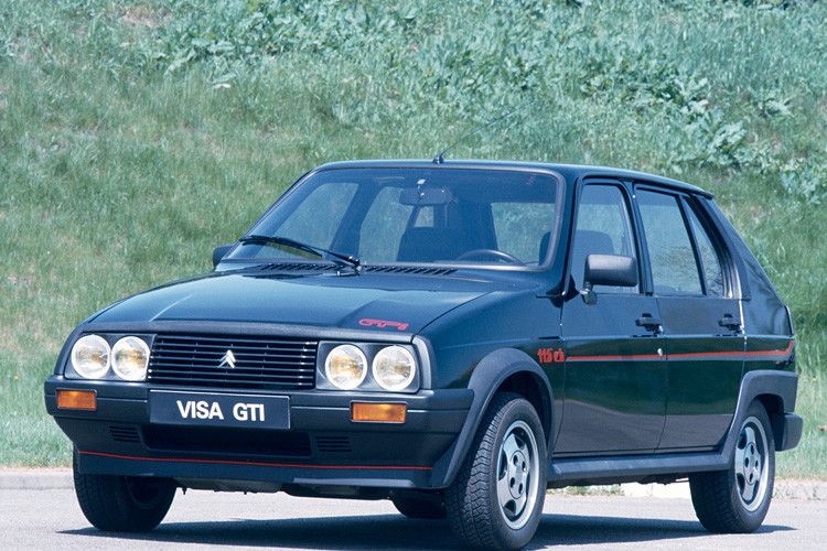 Schneller Kleinwagen: Der Citroen Visa GTI. (Foto: Citroen)