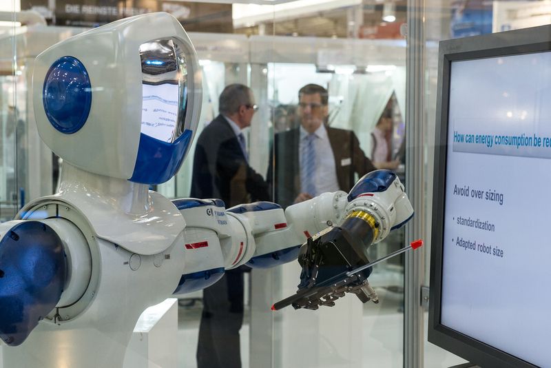 Rückblick: Impressionen von der Automatica 2012. (Bild: Messe München)