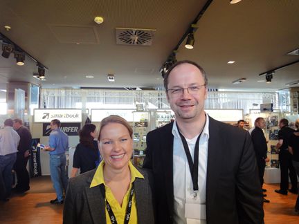 Hannah Lamotte, IT-BUSINESS, und Torsten Duffner, Smartbook (Archiv: Vogel Business Media)