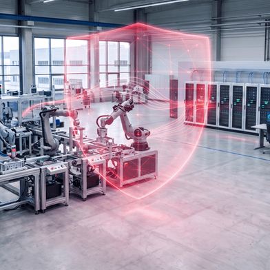 GEC macht ihr Engagement für Informationssicherheit im Automotive-Umfeld mit TISAX-Teilnahme sichtbar (Bild: GEC (KI-generiert))