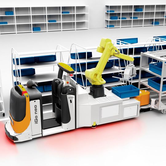 Dieses Bild entstand im Rahmen des Projekts QBIK zur Automatisierung der Arbeitsteilung.(Bild:  Jonathan Auberle, Projekt QBIIK, Karlsruher Institut für Technologie (KIT))