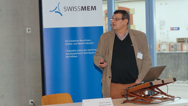 12 ème séminaire d'usinage de Swissmem à la Marive d'Yverdon-les-Bains le 19 janvier 2017. (Swissmem)