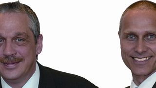 Mit Lutz Bohlen (links) und Jürgen Melzl will Stöcklin die Vertriebs- und Servicestrukturen stärken und die Marktposition in Deutschland ausbauen.Bild: Stöcklin (Archiv: Vogel Business Media)