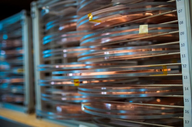 Spule aus hochtemperatursupraleitendem Band, die in der neuen Klasse von Fusionsmagneten verwendet wird. Der vom CFS und MIT gebaute und getestete Magnet enthält 267 km des Bandes.  (Bild: Gretchen Ertl, CFS/MIT PSFC)