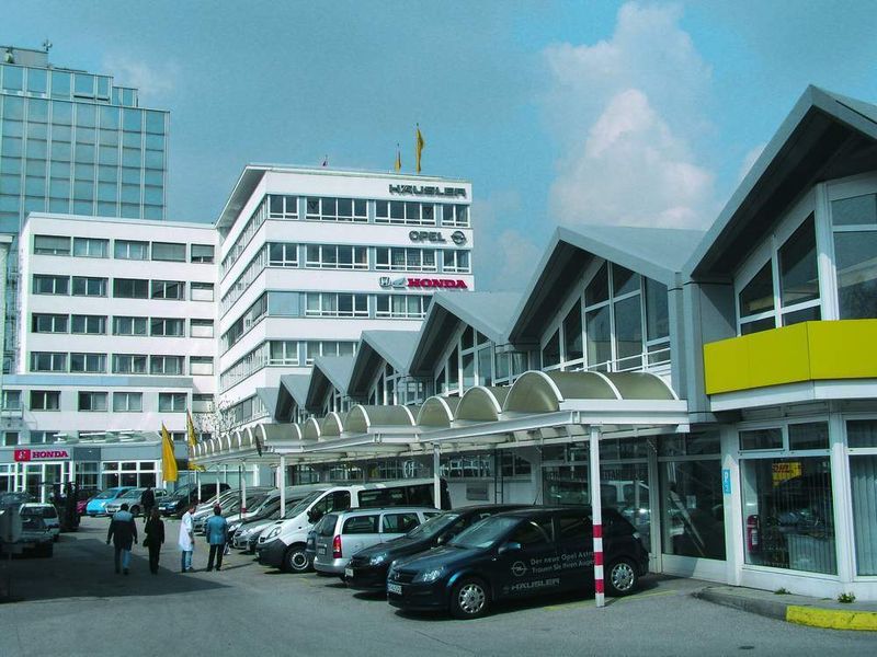 In frischem Glanz erstrahlt der Häusler-Hauptbetrieb in der Landsberger Straße 83-87 in München.fi (Archiv: Vogel Business Media)