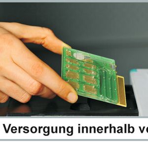 Abb. 1: Schritte der patientennahen diagnostischen Versorgung innerhalb von 15 Minuten. (Bilder: Fraunhofer IBMT und Fraunhofer IPM)